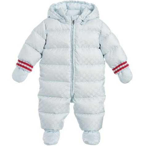 baby gucci red dress|Gucci baby snowsuit.